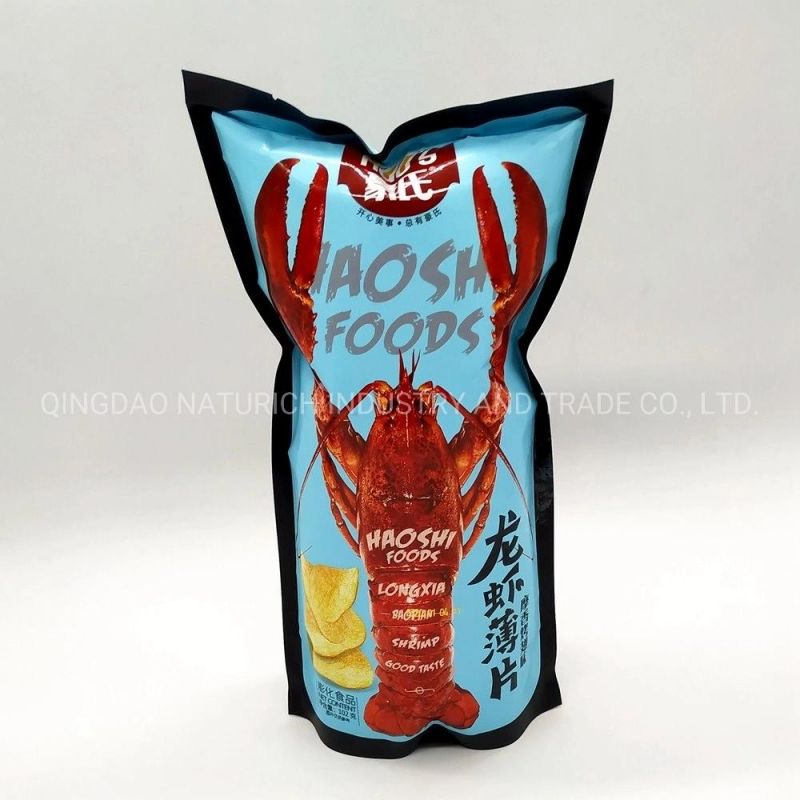 Custom Printed Potato Chip Bags, Food Packaging Bag for Potato Chips Packaging 60g