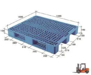 China Manufacture Heavy Duty Blow Molding HDPE Euro Standard Plastic Pallet