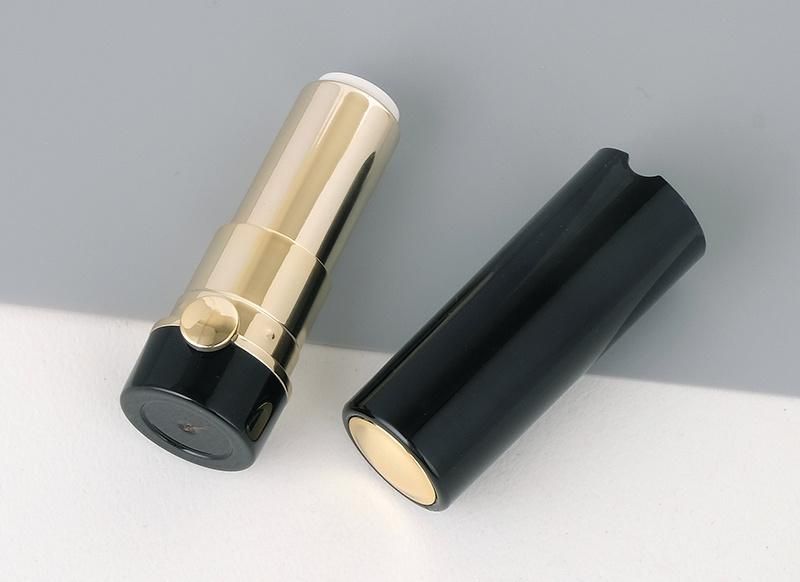 Manufacturer Price Empty Custom Round Black Makeup Containers Lipstick Tube for Lipstick Packaging
