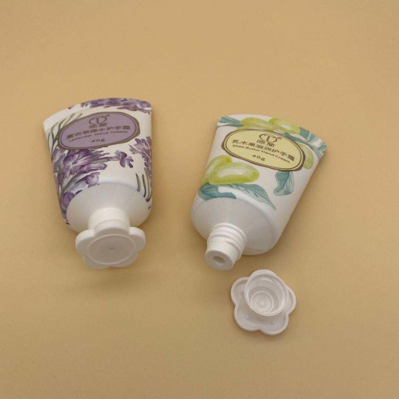 Cosmetic Body Lotion Plastic Tube with Stainless Massage Roller Abl Tube
