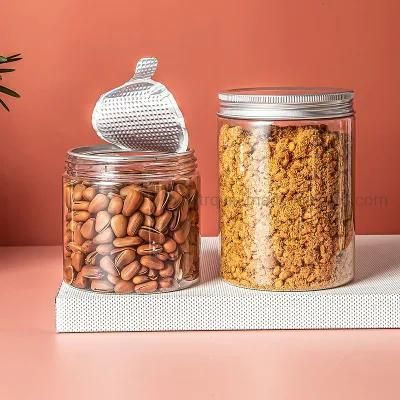 295ml Food Grade Empty Plastic Pet Bottles for Food Storage with Aluminum Cap