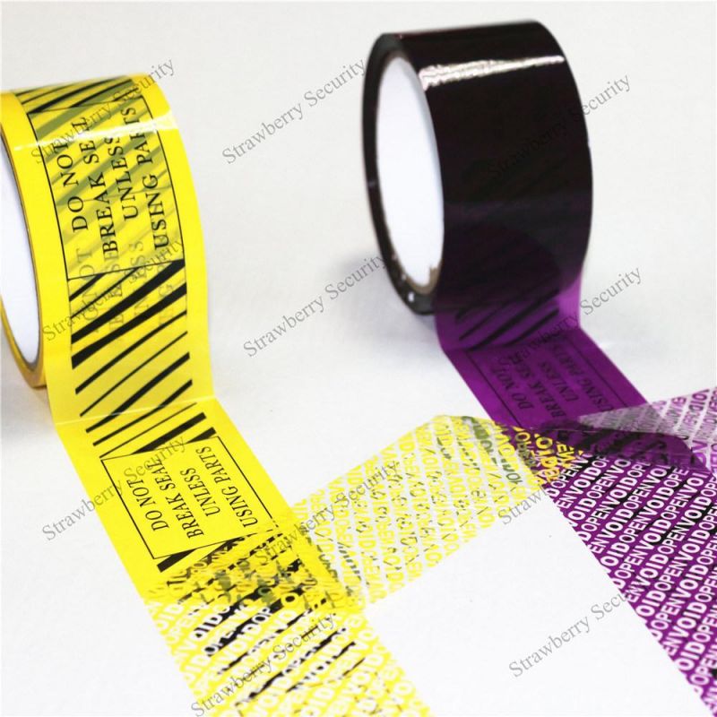 Manufacturing Popular Sale Customize Cheap & High Quality Security Adhesive Tape