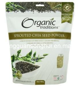 Chia Seed Bag/Stand up Food Bag with Zipper/Food Bag