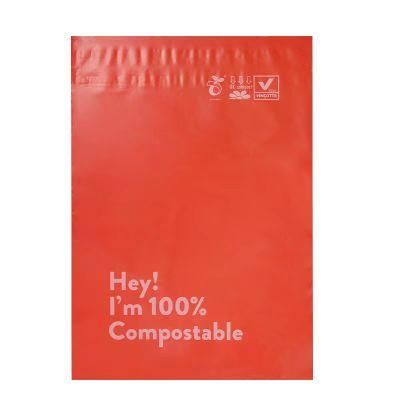 Matt White Custom Large Size Poly Biodegradable Mailing Envelopes Bags Made in Fresh Material