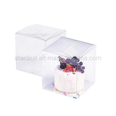 Custom Transparent Pet Boxes Plastic Packing Clear PVC Box