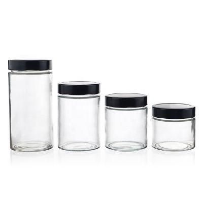 150ml Jams Honey Glass Food Storage Jar with Lug Lid 212ml 314ml