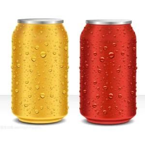Custom Packaging Empty 330ml Beverage Aluminium Cans for Beverage