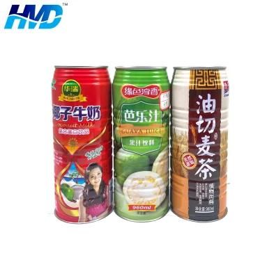 8205# 960ml Empty Beverage Juice Food Tin Can for Food Canned