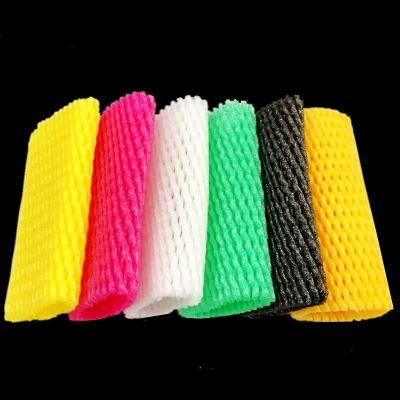 Flowers Net Roll Mesh EPE Foam Sleeve for Fruit Wine