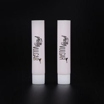 Empty Hot Sale Empty Cosmetic Plastic Packaging Face Wash Soft Tube with Flip Top Cap Cosmetic Packaging