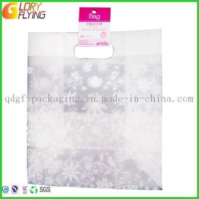 Shopping Bag with Loop Plastic Handle/ Garment Bag/Plastic Packaging Bag