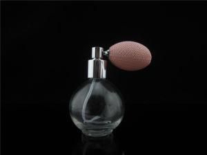 Glass Perfume Bottle with Cap and Sprayer