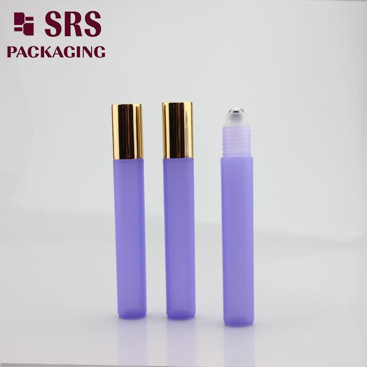 Chinese Manufacturer Black Roll on Bottle 8ml Plastic Perfume Vial