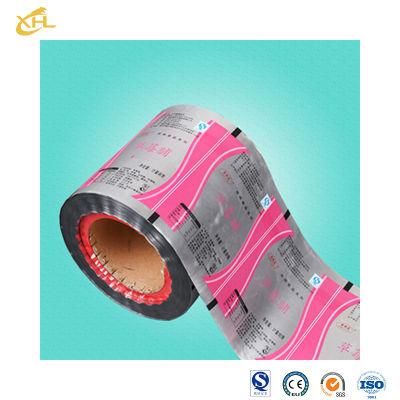Xiaohuli Package Plastic Bag Storage China Factory Stretch Wrap Film Roll Disposable Food Packaging Plastic Roll Applied to Supermarket