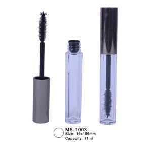 Empty Plastic Transparent Lipgloss/Mascara/Eyelash Tube Packaging Make-up Product Cosmetics Bottle Round Shape Bottle