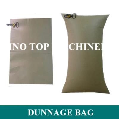 80*180cm Two Layers Safety Brown Container Pillow and Dunnage Bag