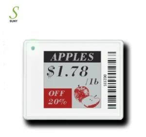 Supermarket Color Epaper Display Digital Price Tags Electronic Shelf Label ESL