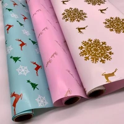 Christams Birthday Gift Wrapping Paper Roll 50cm*40cm