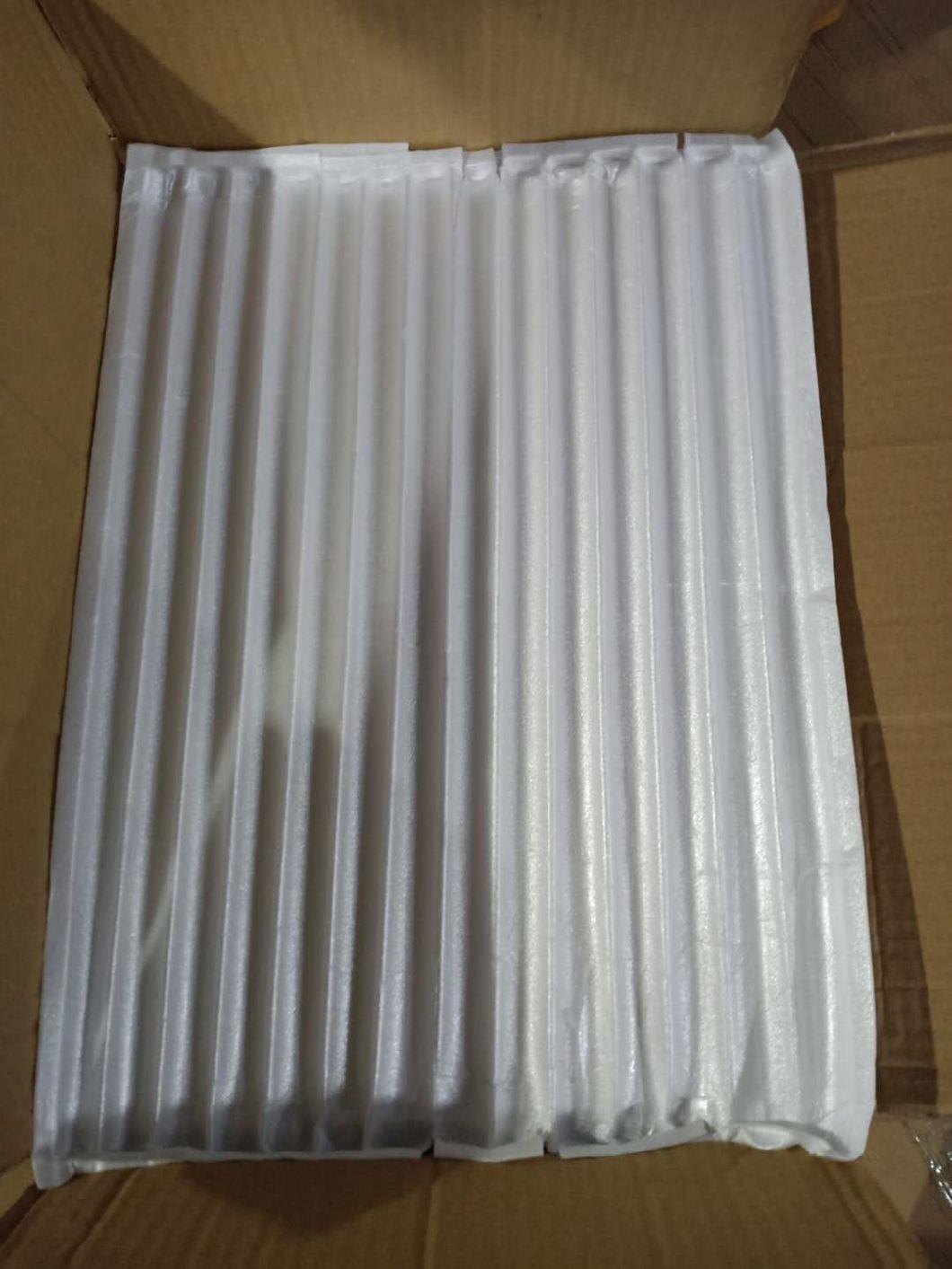 Empty Square Tubes Plastic White 7ml Lip Gloss Tube with Brush for Cosmetic Packaging Containers Wholesale