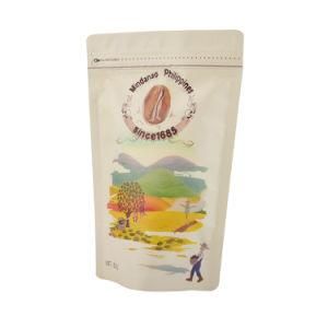 Food Grade Brc Certificated 100% Compostable Recyclable Eco-Friendly Kraft Paper Bio-Pack Packaging Bag
