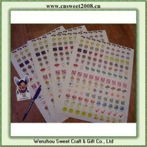 Custom Printed Decorative PVC Stickers (S2P024)