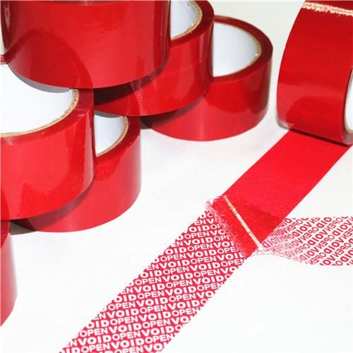 Waterproof Tamper Proof Safety Tape Security Seal Tape for Carton