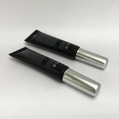 15ml Plastic Soft PE Tube with Brush Applicatore for Mascara Cream