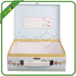 Delicate Suitcase Box Packaging with White Tassels