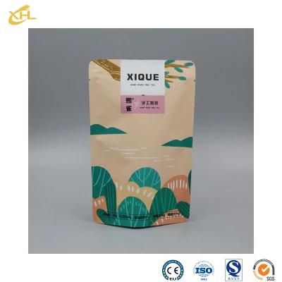 Xiaohuli Package China Plastic Pouches Food Supply 3 Side Seal Packaging Bags for Tea Packaging