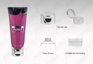 D50mm Fruit Purple Plastic Laminated Tubes with Flip Top Cap Plastic Tube Wholesale