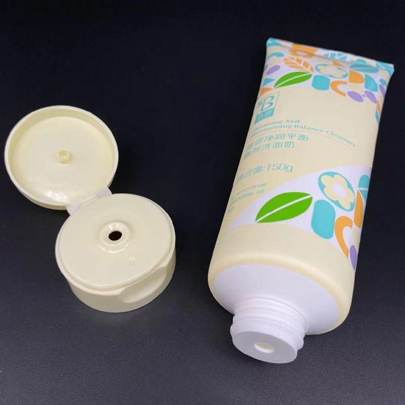 Wholesale120ml Custom Design Empty Cosmetics PE Plastic Tube Hair Extension Packaging Containers Tubes