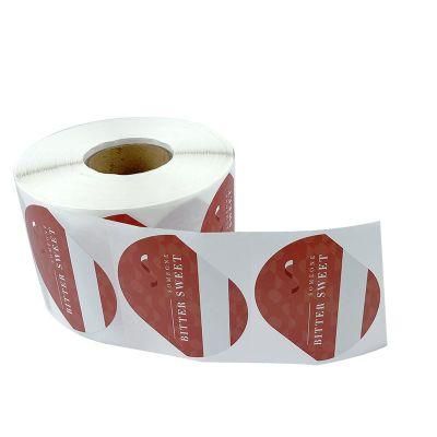 Customized Self-Adhesive Label Paper Printing Product Label Hot Stamping Technology