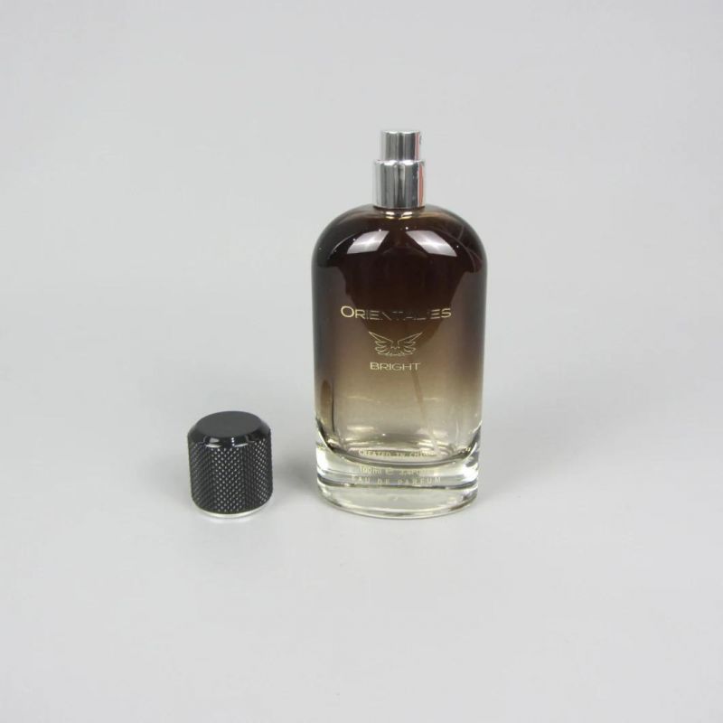 Oil Sample Perfume Bottle Glass Silver Perfume Bottle
