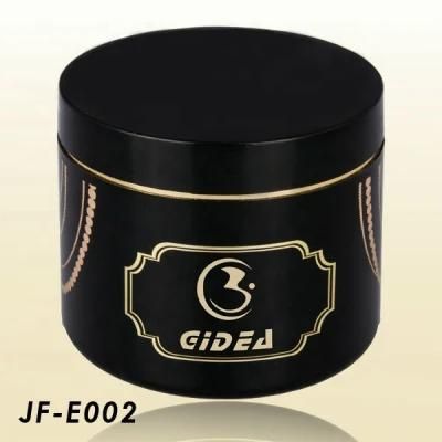 50g 100g 200g Black ABS Cream Cosmetic Jar