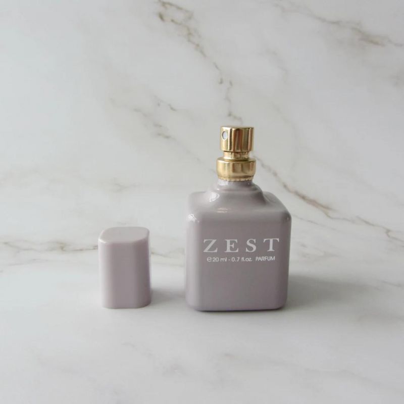 Custom Logo Cosmetic Refillable 20ml Fine Mist Spray Glass Perfume Bottle