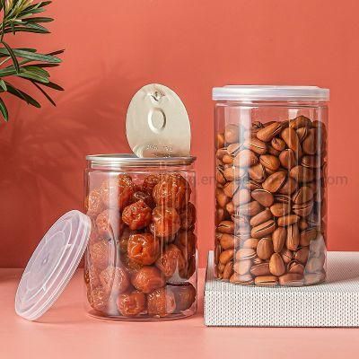 165 Ml Nut Dry Fruit Candy Snack Packaging Plastic Easy Open Jars Containers for Pickles