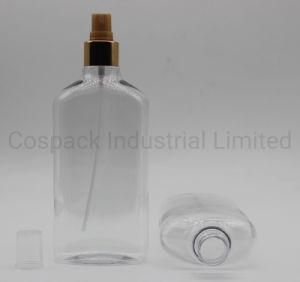 380ml Clear Flat Bottle with Fine Mist Sprayer for Liquid