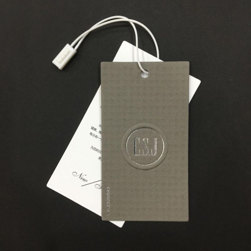 Custom Various Paper Card Hangtags for Clothing