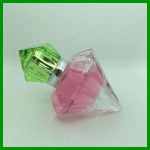 30ml Diamond Shaped Perfume Glass Bottle with Acrylic Lid