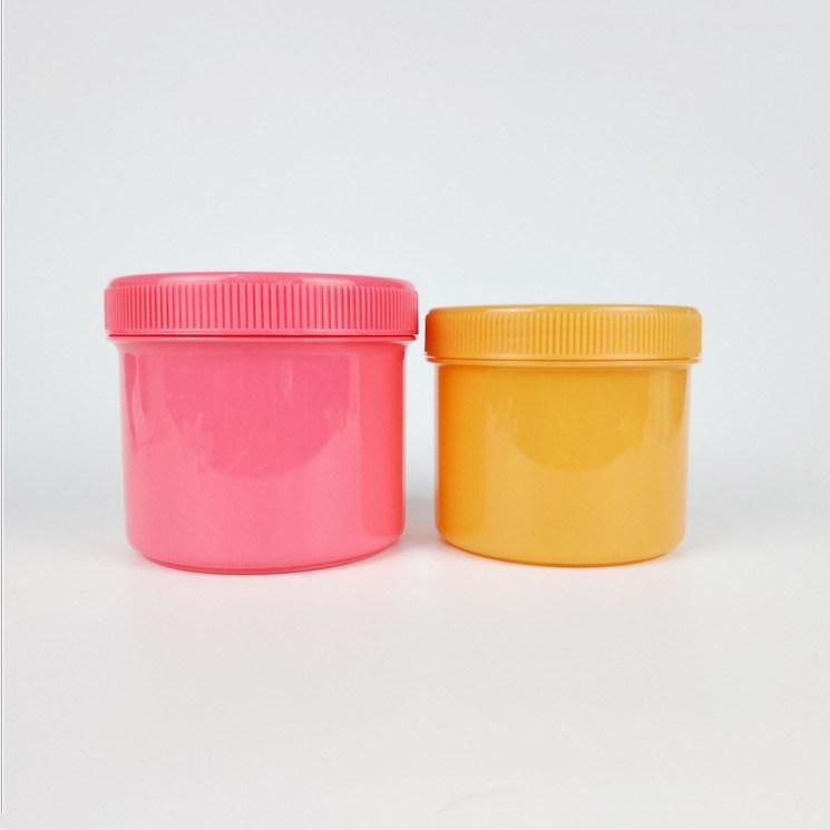 250g 500g PP Plastic Jar for Body Scrub Scrub Cream Jar Plastic Wide Mouth Jar