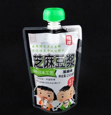 Top Quality Custom Shaped Spout Pack Fruit Juice Packaging Bag