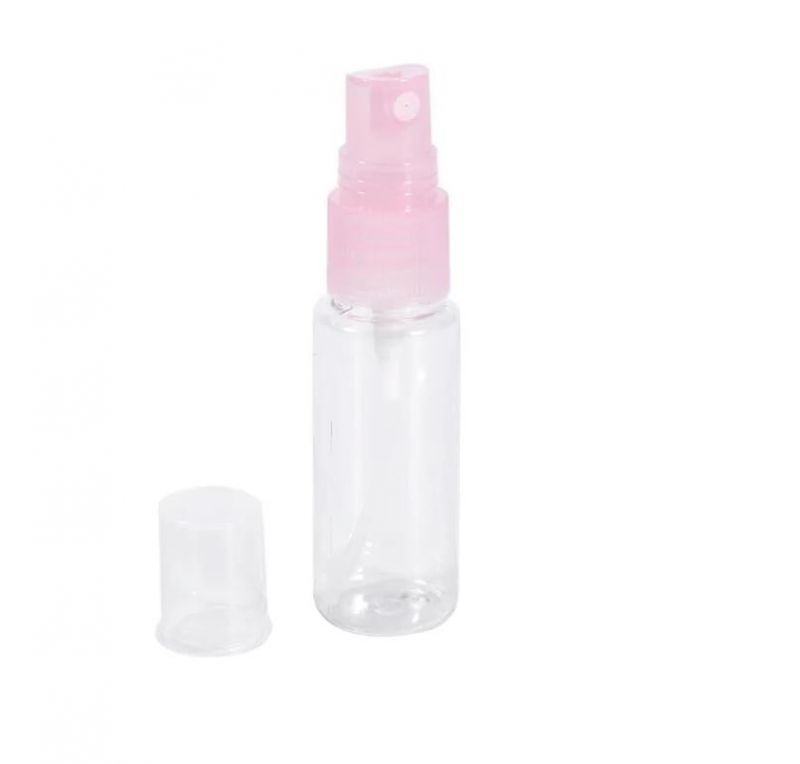 Mini Plastic Transparent Small Empty Spray Bottle for Make up and Skin Care Perfume Atomizer Refillable Travel Use