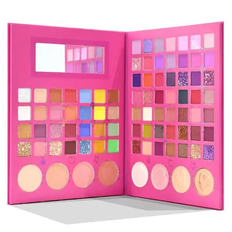 Explosive 85 Colors! Eye Shadow Market Cross-Border Europe and The United States Novo The Same Beauty Makeup Blush Makeup Set Brand Cosmetics