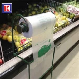 Free Sample Star Seal HDPE Plastic Grocery Produce Bags on Roll