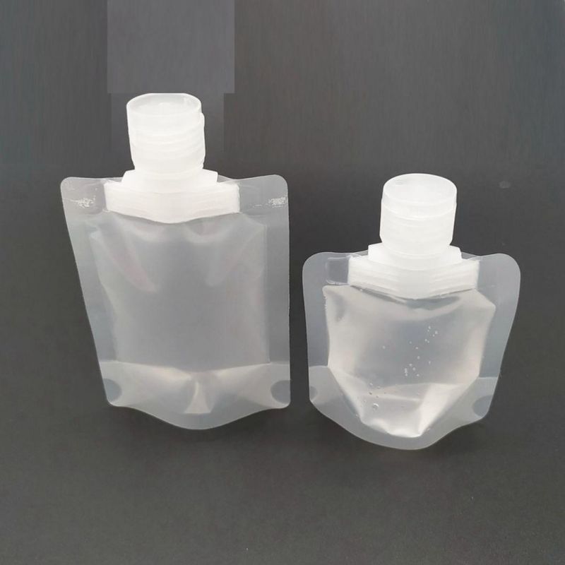 Soy Milk Packaging Stand up Spout Bag for Soybean Milk Sour Milk Packing Bags Sour Milk Spout Bag