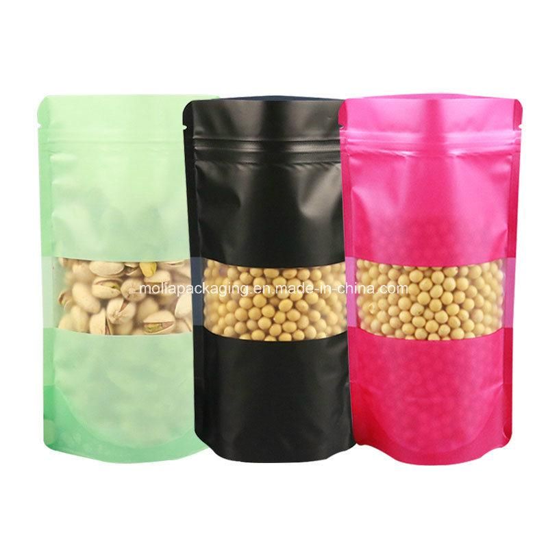 Biodegradable Standing up Pouch with Zipper with Clear Window China Manufacturer