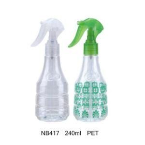 240ml Plastic Trigger Sprayer&#160; Bottle for Personal Care (NB417)