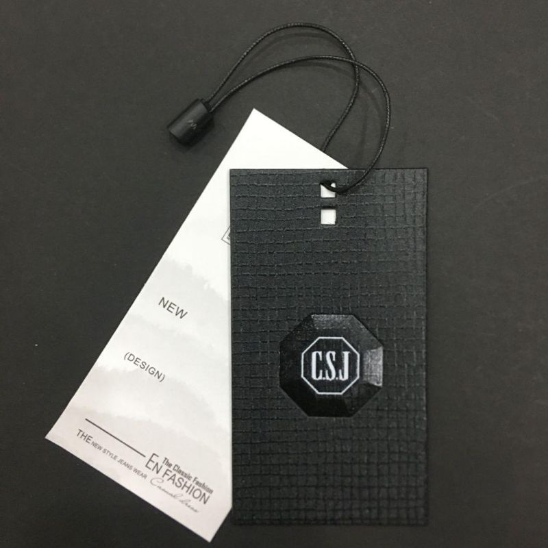 OEM High Quality Customized Hangtag for Garment Shoes Hat