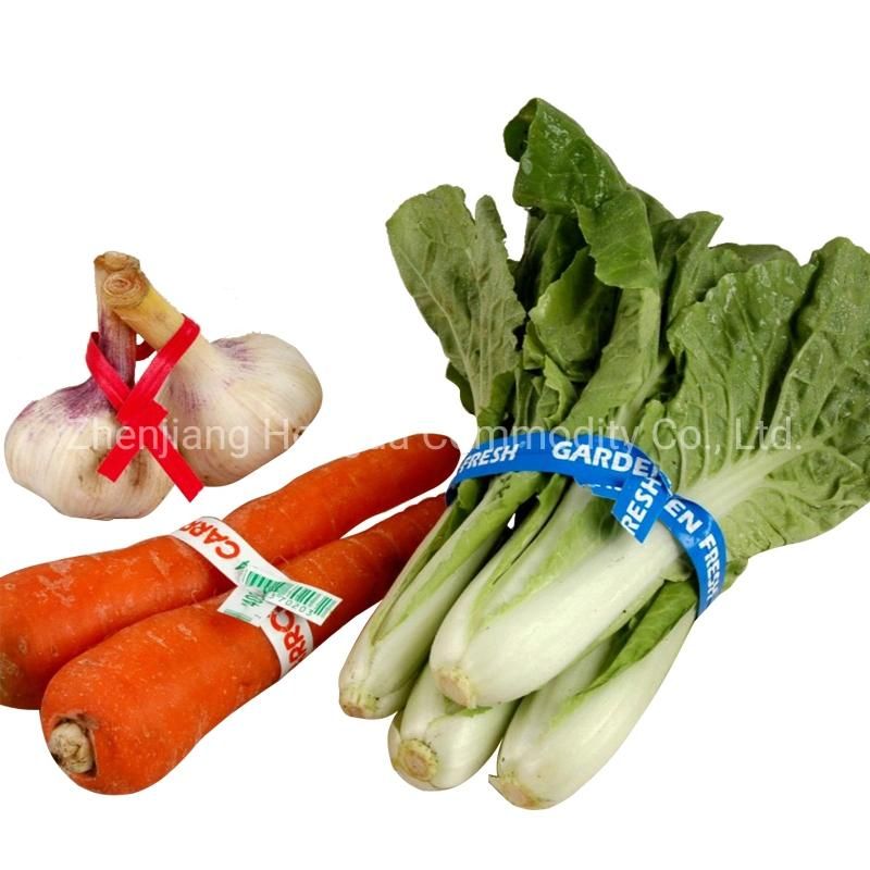 High Quality Environment Paper Twist Tie Used in Vegetable with Bar Code