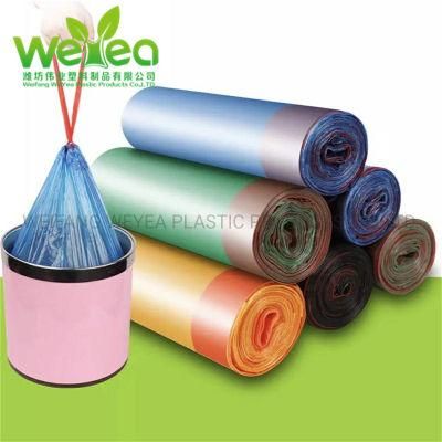 Biodegradable Disposable PE Plastic Poly Garbage Bags on Roll